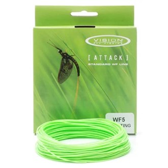 ATTACK DT3F Floating fly line