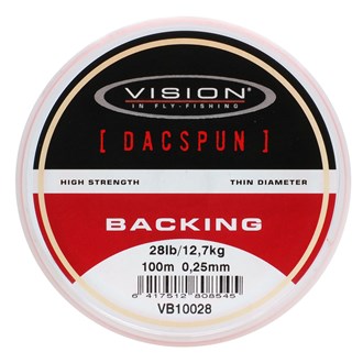 DACSPUN 100m 0,25mm/28lb backing