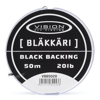 BLÄKKÄRI 50m 20lb, black backing